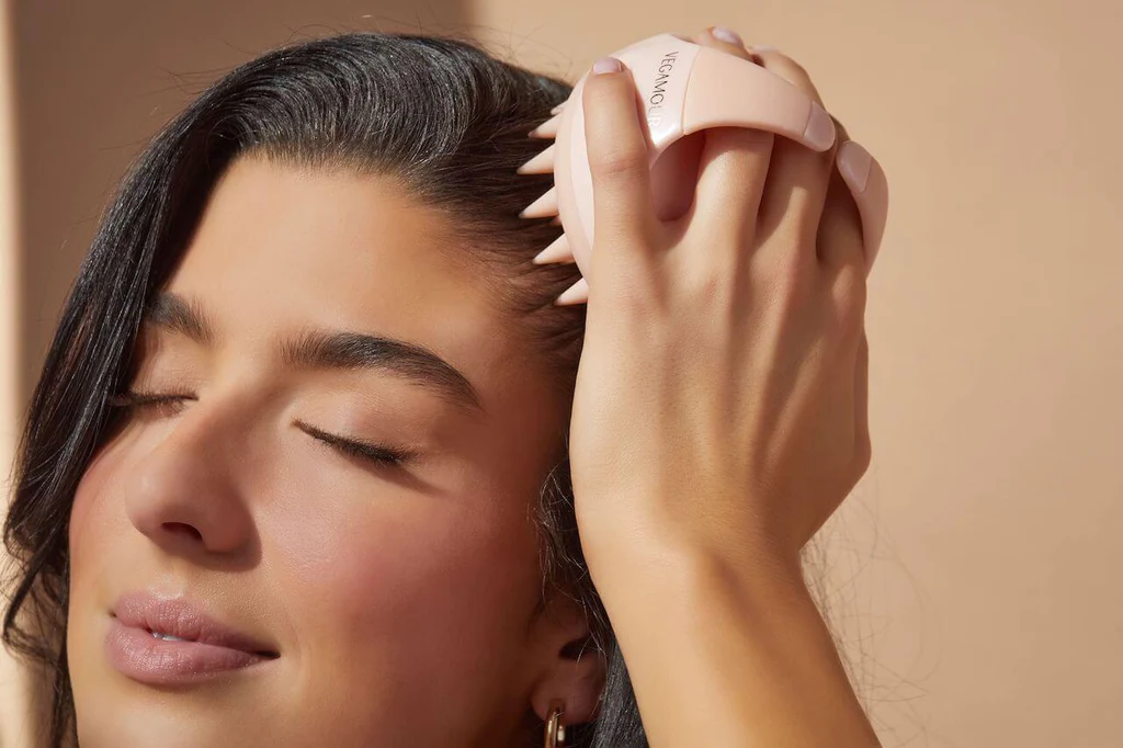 Scalp massage for 4 minutes every day